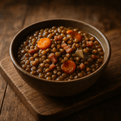 Lentilles à l’ancienne