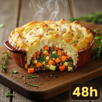 Hachis parmentier de légumes