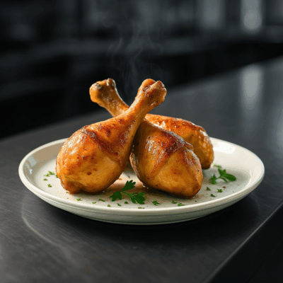 Pilons de poulet rôtis